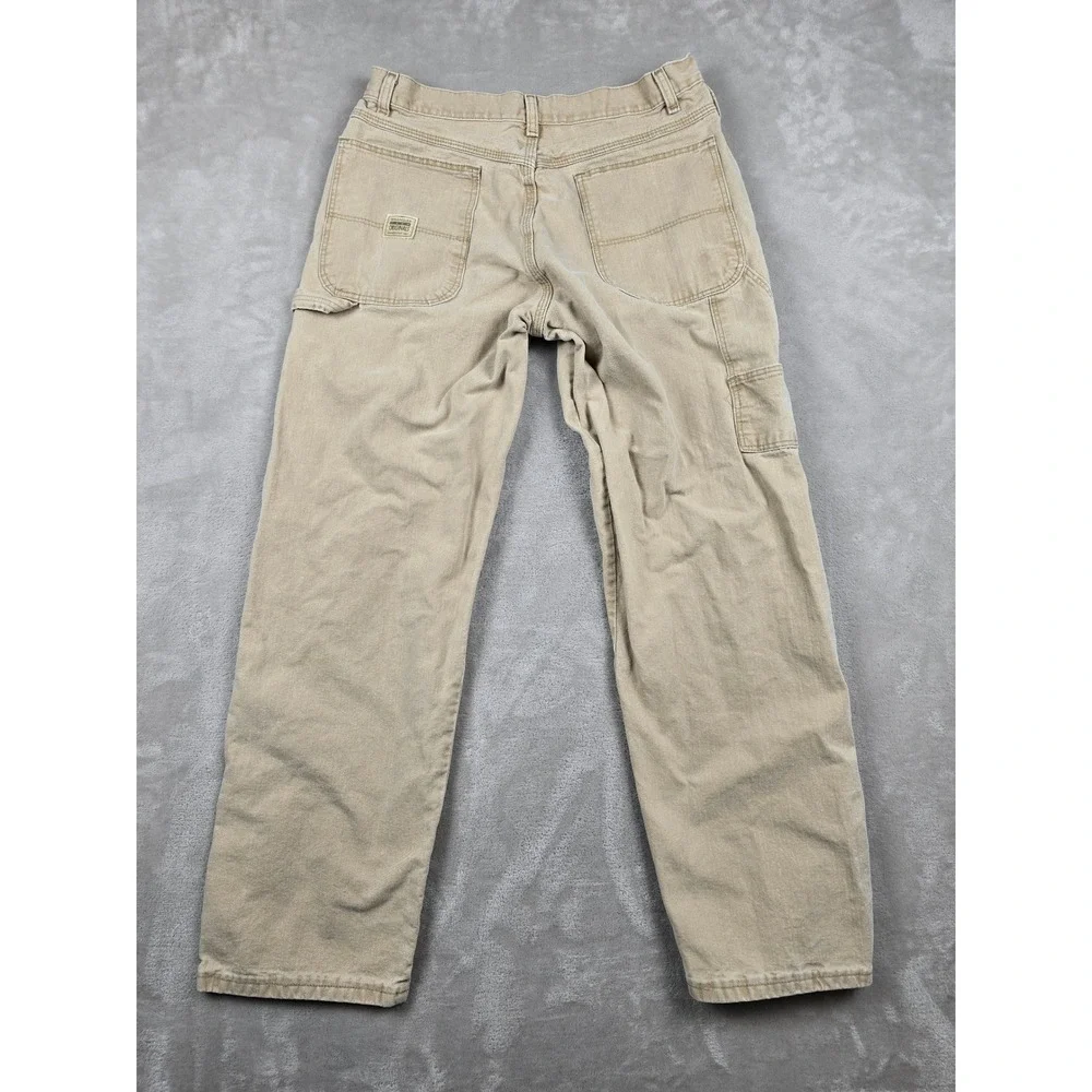 Wrangler Carpenter Pants Mens 32x32 Fit 31x31 Tan Hero Originals Workwear‎ *Read